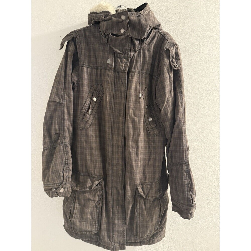 Fishbone New Yorker Jacket sz L Brown-Black Bought in Germany